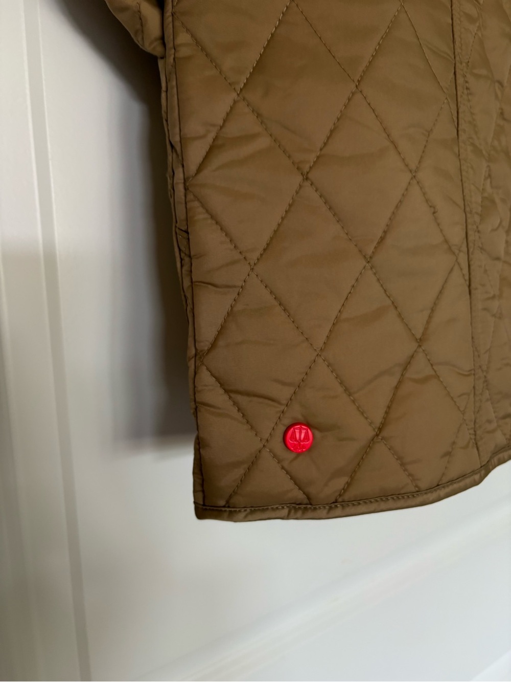 NWT Hunter Rachel Quilted Barn Jacket British Tan S - Picture 7 of 7